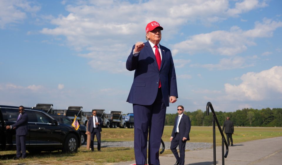 Trump visits Kansas as costly harvest season tests farmer support