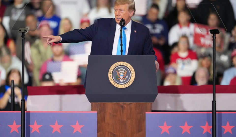 Trump touts power in second term at Kentucky rally Trump touts power in second term at Kentucky rally