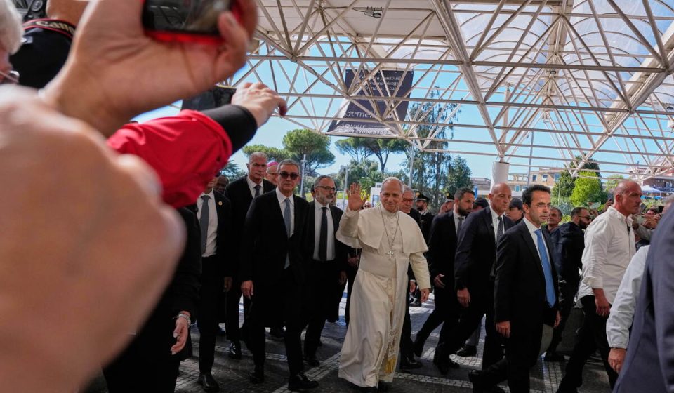 Pope Leo recovers from cancer surgery, eats and walks