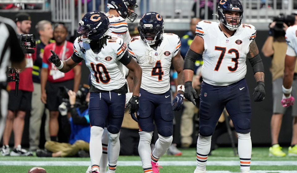The Bears' ratings are good. How did they perform against the Falcons?