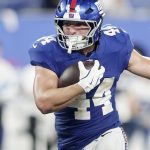 Cam Skattebo should return to the running back mix on Sunday