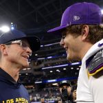 Jim Harbaugh, unsurprisingly, spoke to John Harbaugh before the JJ McCarthy trade