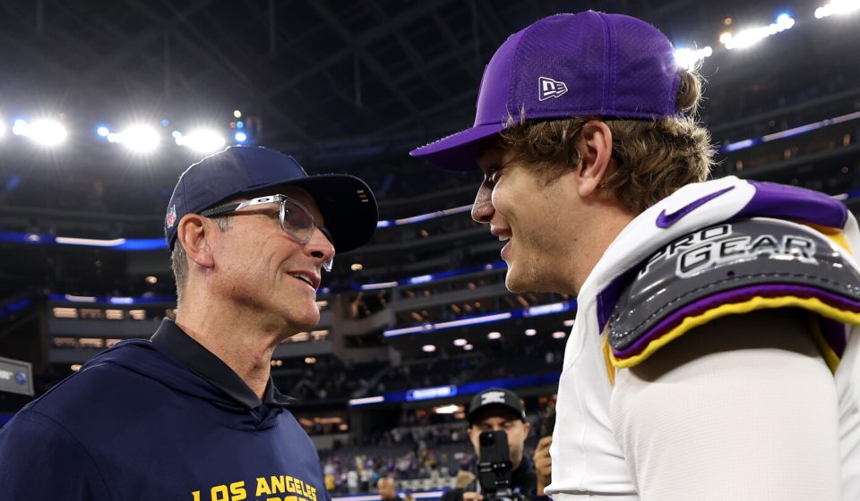Jim Harbaugh, unsurprisingly, spoke to John Harbaugh before the JJ McCarthy trade