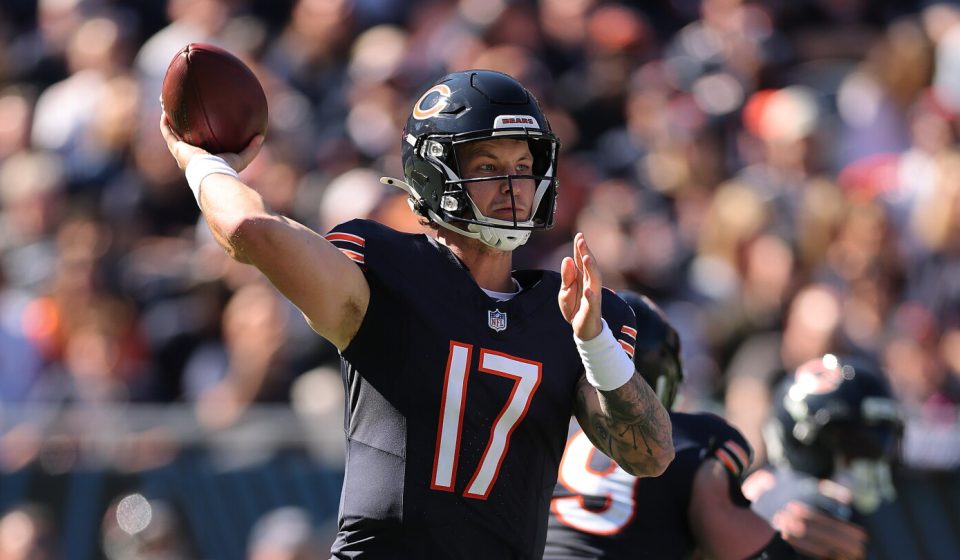 Tyson Bagent expected to start Week 5 against the Packers
