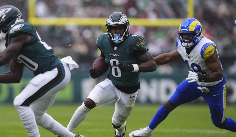 Eagles RB Tank Bigsby to undergo surgery for core muscle injury Eagles RB Tank Bigsby to undergo surgery for core muscle injury