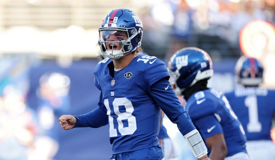 Report: Giants to start JJ McCarthy this week