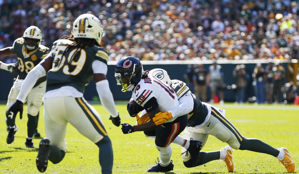 Packers LB Zaire Franklin: Luther Burden said he would make us stop, but he quit on Sunday Packers LB Zaire Franklin: Luther Burden said he would make us stop, but he quit on Sunday