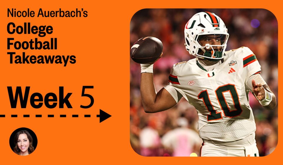 What to take away from College Football Week 5: Miami looks elite, Alabama offense rolls