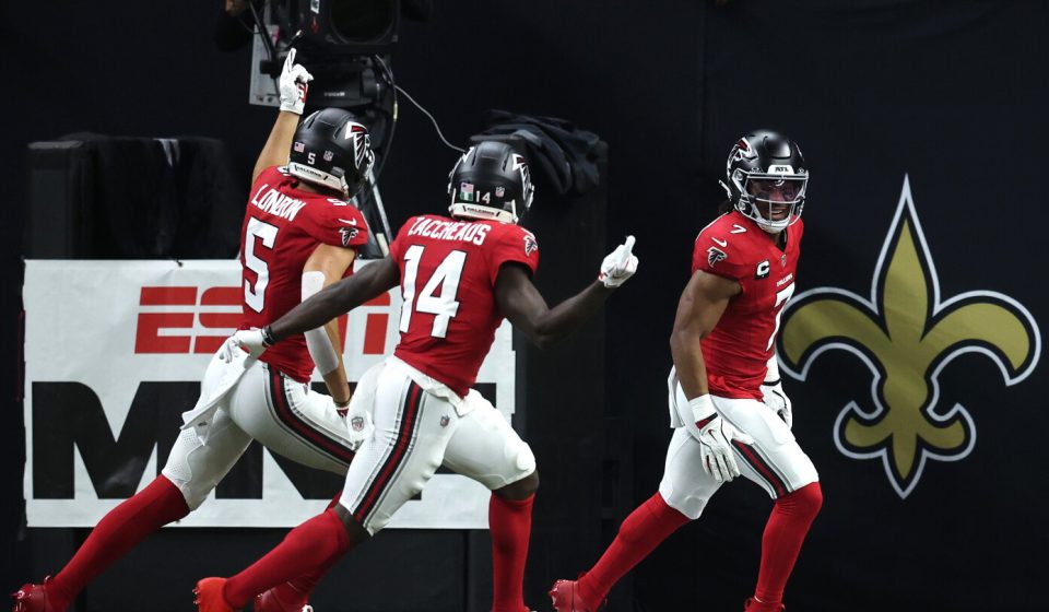 Monday Night Football: Falcons crush Saints 45-24 to spoil New Orleans celebration