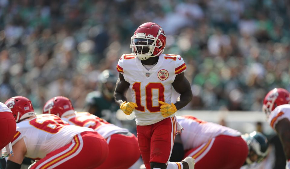 Tyreek Hill is still actively investigating his personal conduct policy