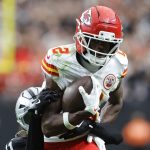 Chiefs WR Tyquan Thornton to have surgery for dislocated ankle, out 3-4 months