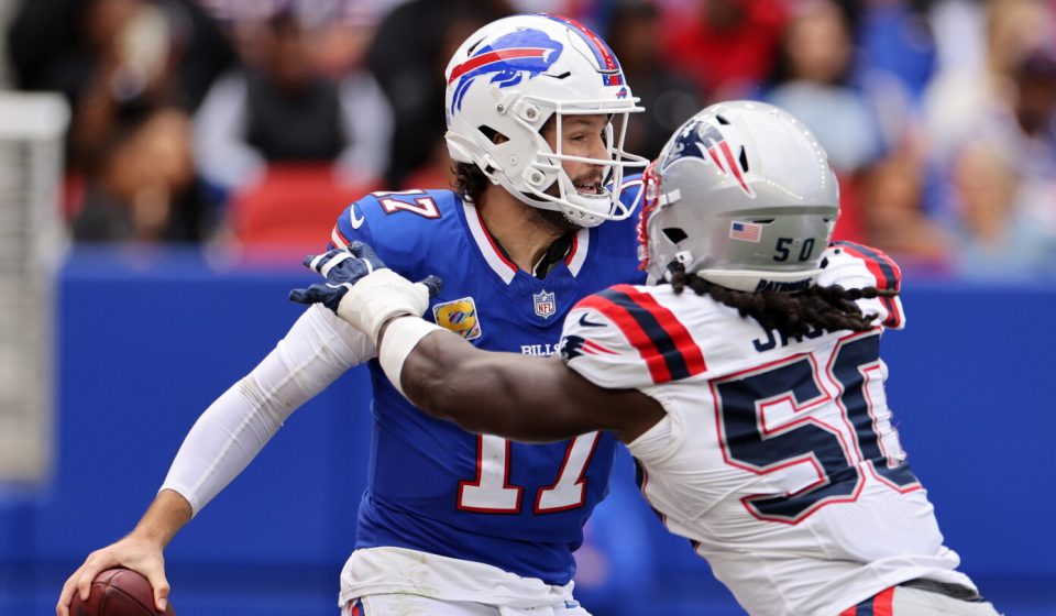 Drake Maye bounces back as Patriots upset Bills