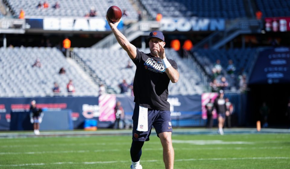 Case Keenum is officially listed as the starting QB against the Jets despite playing one snap Case Keenum is officially listed as the starting QB against the Jets despite playing one snap