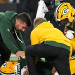 Christian Watson authorized, while returning from the hospital in Lambeau