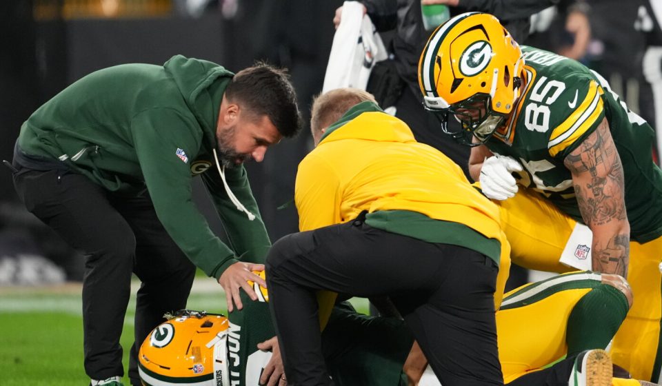 Christian Watson authorized, while returning from the hospital in Lambeau
