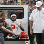 Chiefs WR Tyquan Thornton dislocated ankle