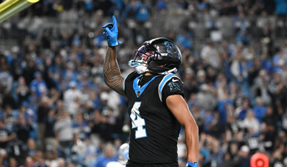 Sunday Night Football: Tetairoa McMillan's big night propels Panthers to 32-26 victory