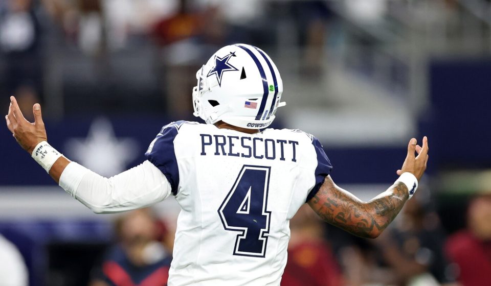 Dak Prescott has no regrets about sharing the offense's GOTI goal