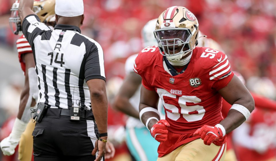 Four men arrested in February shooting of 49ers DL Keion White
