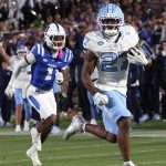 Photos: UNC celebrates rivalry win over Duke, reclaims victory bell