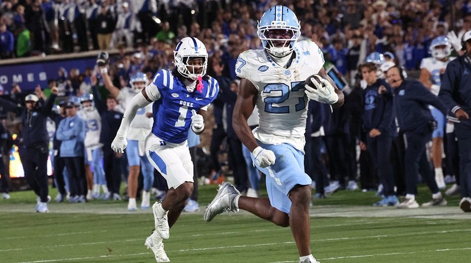 Photos: UNC celebrates rivalry win over Duke, reclaims victory bell