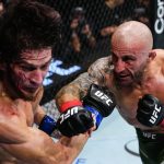 Volkanovski TKO Evloev in second round to retain UFC