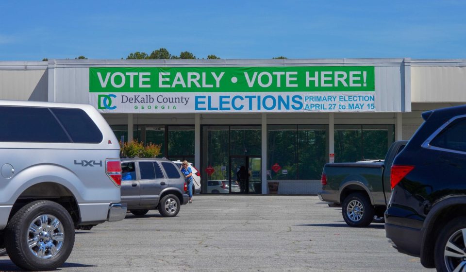 Georgia voters break early voting record