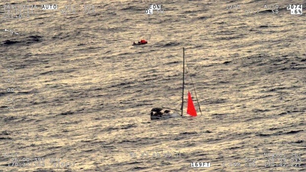 Whale sinks yacht in South Pacific, sailors rescued alive 18 hours later