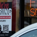 U.S. applications for unemployment aid remain at historic lows, below 200,000.
