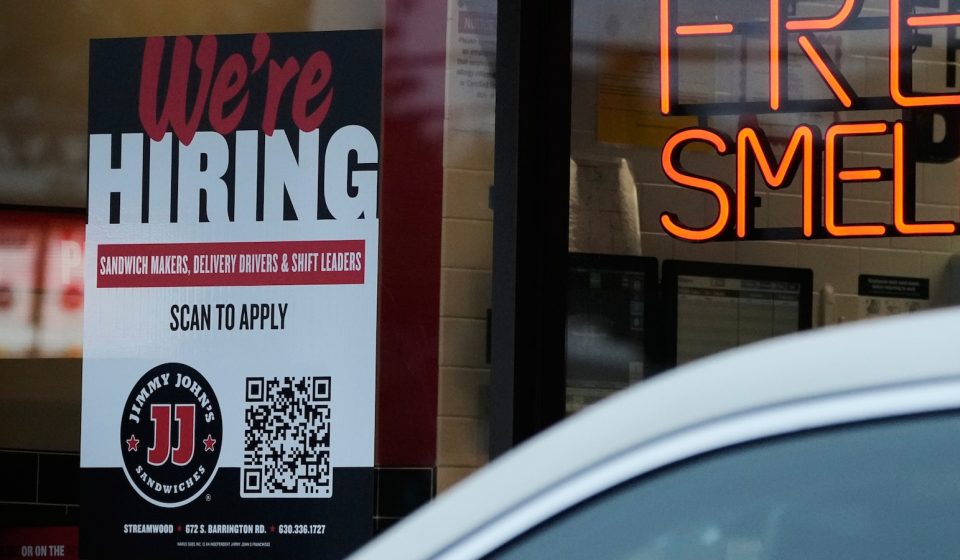 U.S. applications for unemployment aid remain at historic lows, below 200,000. U.S. applications for unemployment aid remain at historic lows, below 200,000.