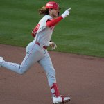Bohm's home run powers Phillies past Braves to force Game 3 of Wild Card Series
