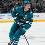 Celebrini misses Sharks loss with lower-body injury